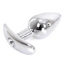 Kiotos Plug Bijou anal avec base arrondie Curve 6 x 2.8 cm - Bijou transparent